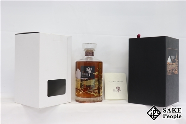◇注目! サントリー 響 意匠ボトル 花鳥風月 21年 700ml 43% 箱 外箱