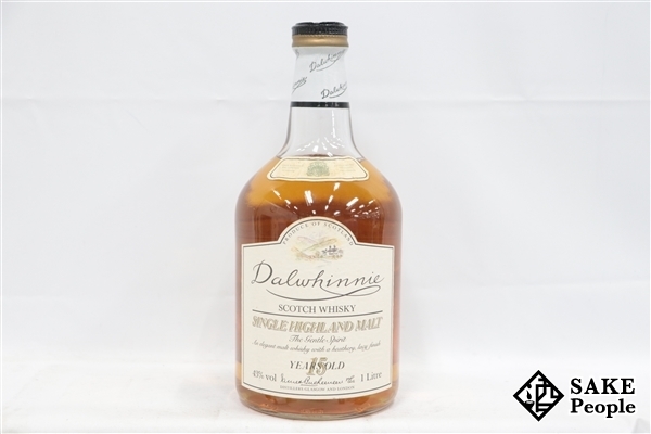 ◇注目! ダルウィニー 15年 旧ボトル 1000ml 43% スコッチ bpbd