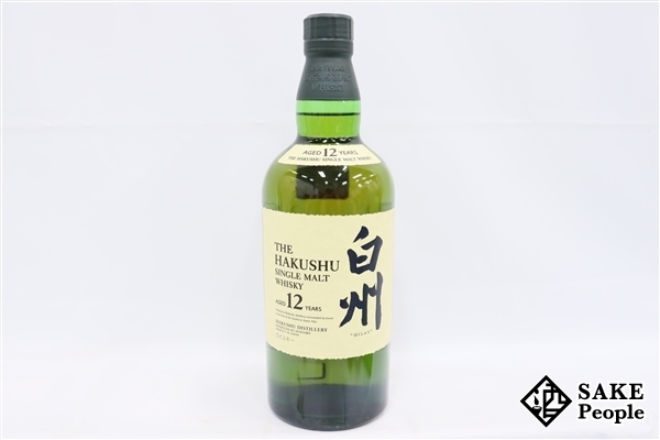 ◇注目! サントリー 白州 12年 旧ボトル シングルモルト 700ml 43