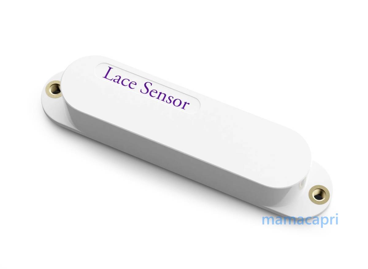 新品 Lace Music 純正 Lace Sensor Purple パープル Single Coil Pickup 10.5k ホワイトWhite レース センサー シングル ピックアップUSA製
