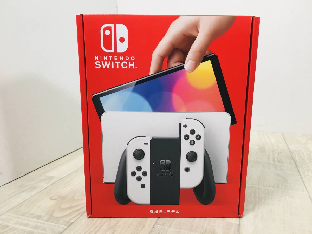 ☆未使用 Nintendo Switch 本体 有機ELモデル Joy-Con(L)/(R) ホワイト