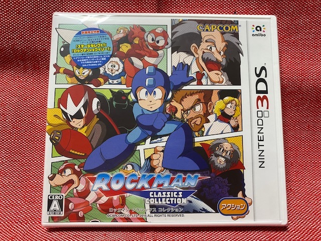 洗濯機可 3DS ロックマンクラシックスコレクションリミテッド