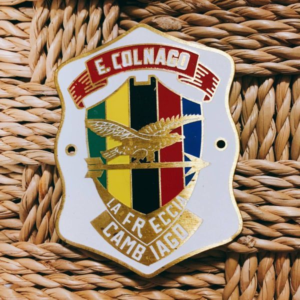 話題の行列 REPRODUCTION FRECCIA LA COLNAGO HEADBADGE リプロ カンパニョーロ車に CAMPAGNOLO フレッチャ レストア用 ヘッドバッジバッジ コルナゴ ビンテージパーツ 話題の行列 REPRODUCTION FRECCIA LA COLNAGO HEADBADGE リプロ カンパニョーロ車に CAMPAGNOLO フレッチャ レストア用 ヘッドバッジバッジ コルナゴ ビンテージパーツ