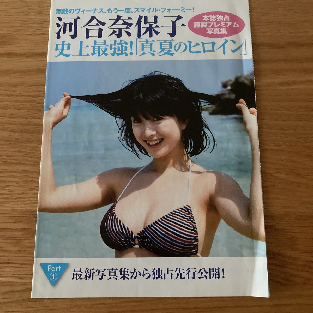 ♪ 付録写真集 河合奈保子 真夏のヒロイン｜代購幫