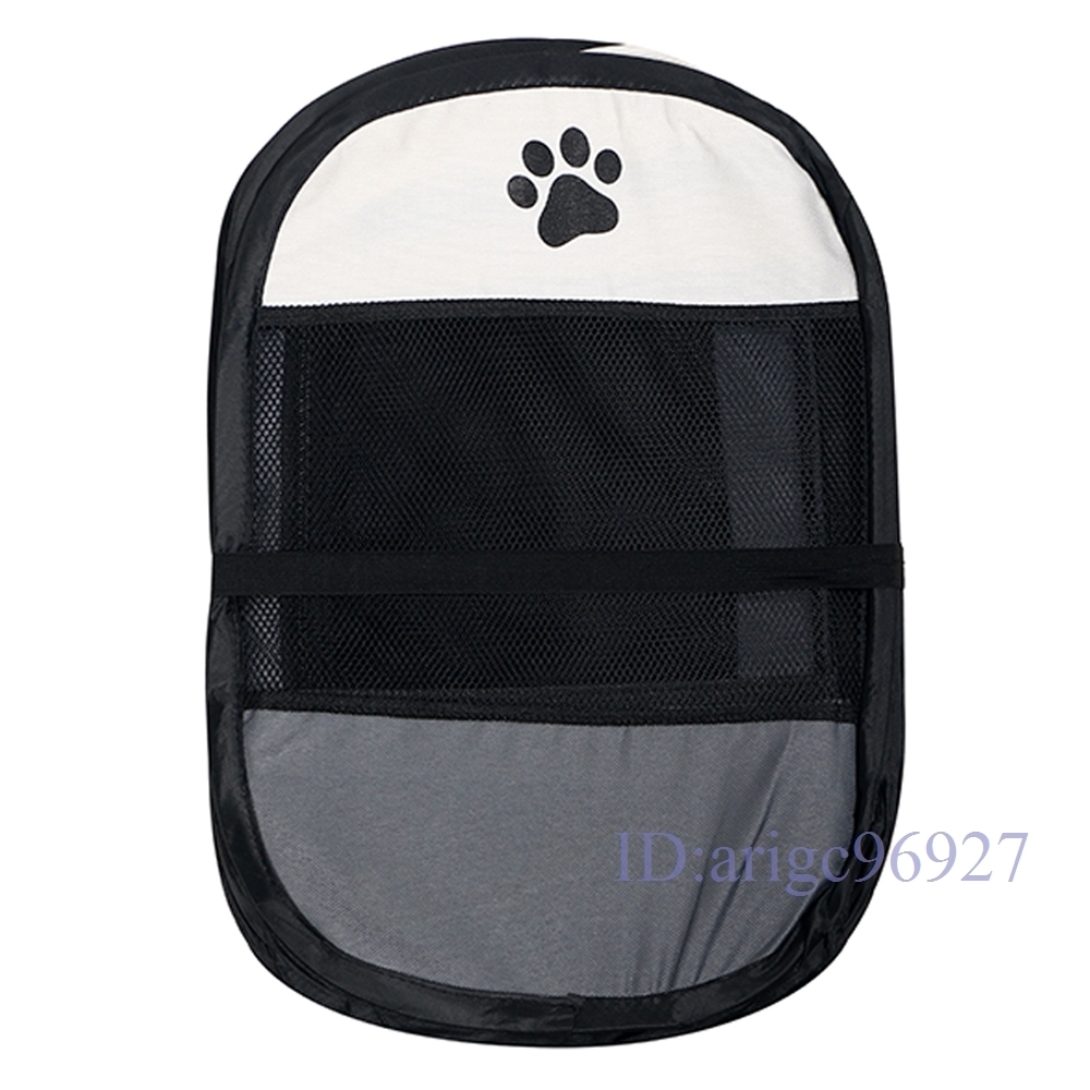 O251* new goods pet Circle dog cat cage tent folding light weight compact outdoor disaster prevention interior dog small size dog medium sized dog rabbit S white ×kre-