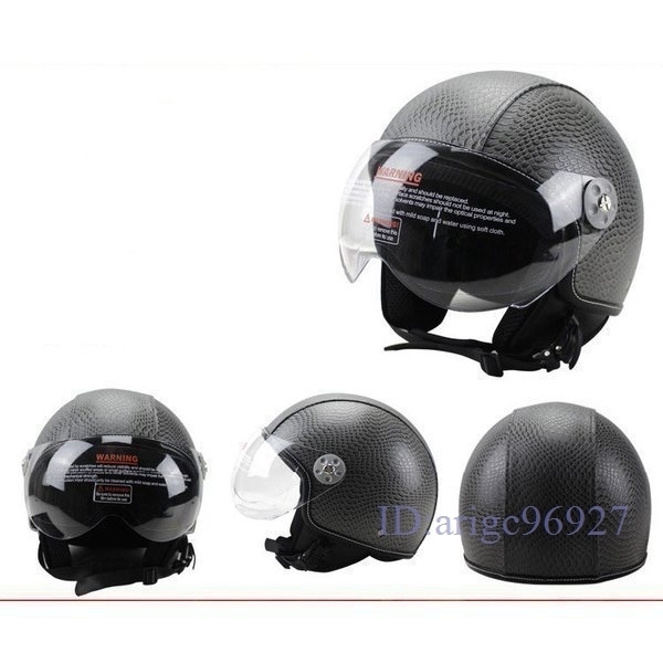 E904★バイクヘルメット ハーフヘルメット ヘルメット メンズ ジェット レディース バイク 軽量 男女兼用_画像2