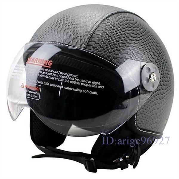 E904★バイクヘルメット ハーフヘルメット ヘルメット メンズ ジェット レディース バイク 軽量 男女兼用_画像1