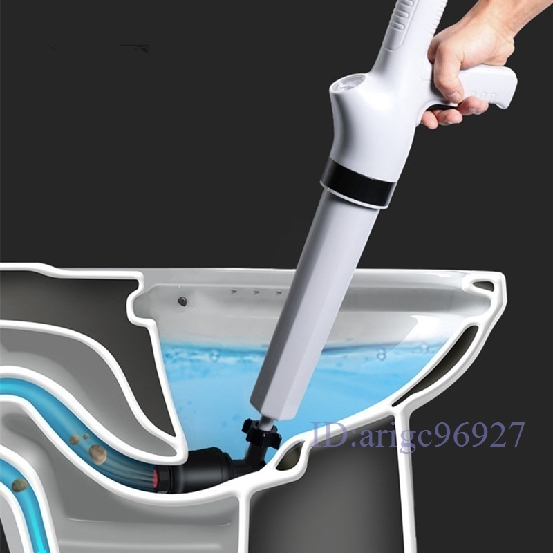 O948* new goods height pressure air toilet clogging drainage . clogging cancellation clogging drain blaster gun powerful plunger - bathroom cleaning toilet bathtub 