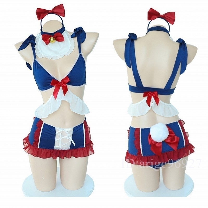 E62ero. Princess Snow White costume play clothes costume tops + shorts + neck decoration other Ran Jerry 