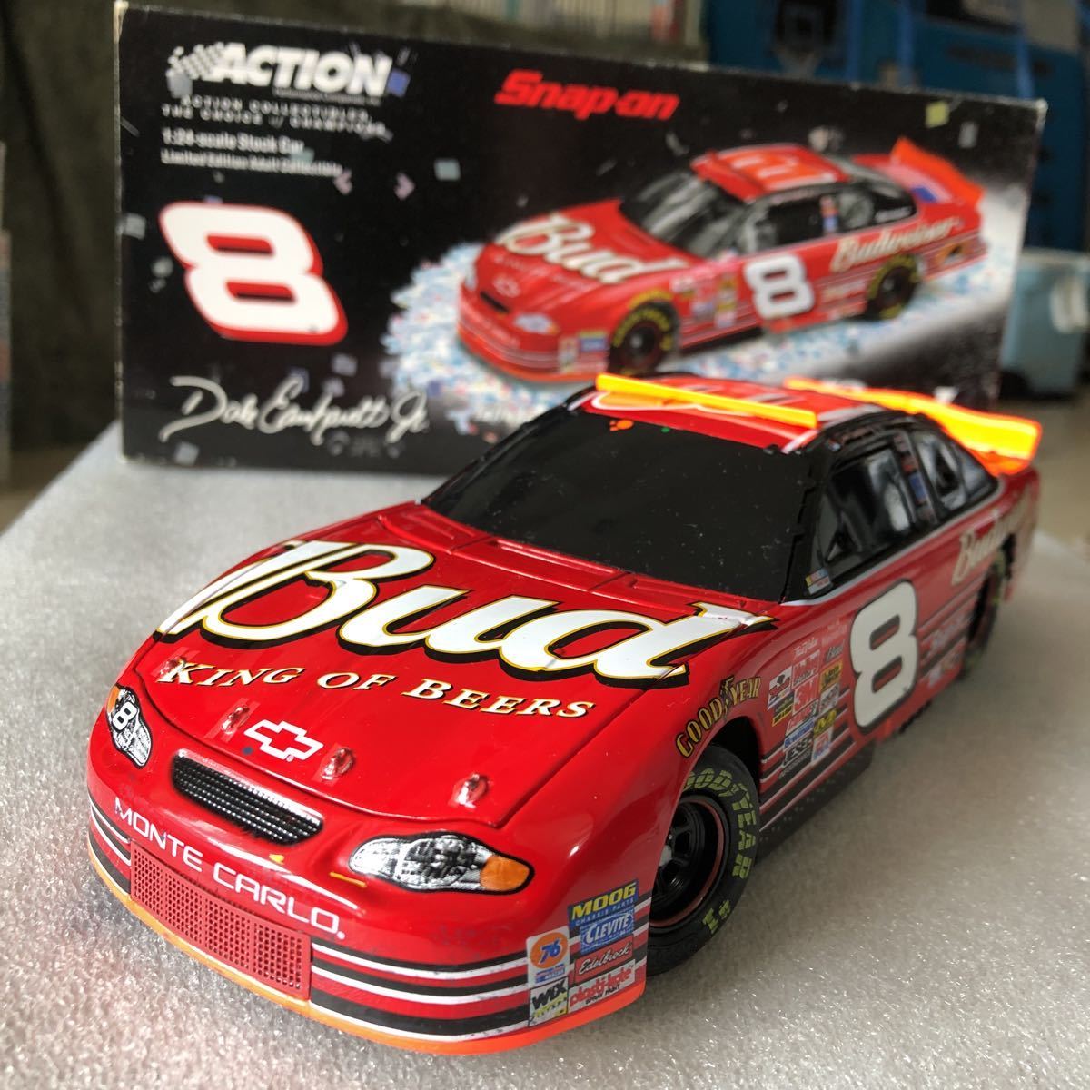 SNAP－ON Budweiser CHEVROLET STOCK CAR 1/24 シボレー ストックカー スナップオン レーシング　バドワイザー_画像1