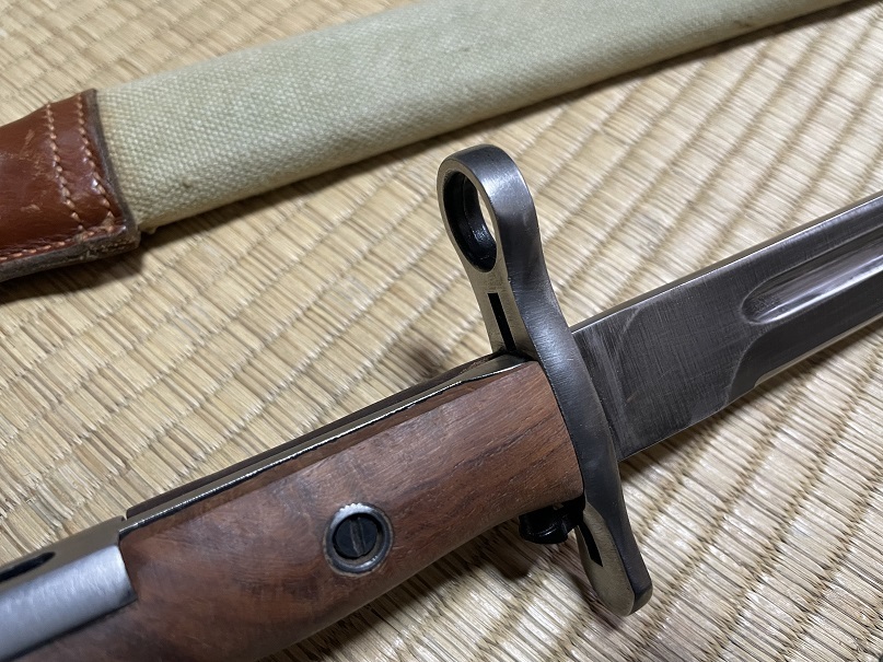 WW2　アメリカ軍　M1905銃剣　中古_画像7
