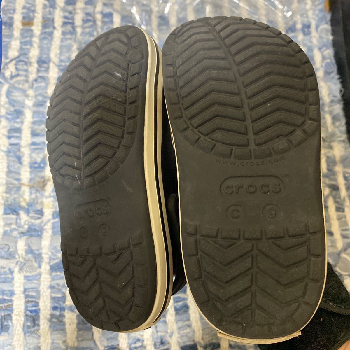 クロックスサンダル crocs クロックス 黒