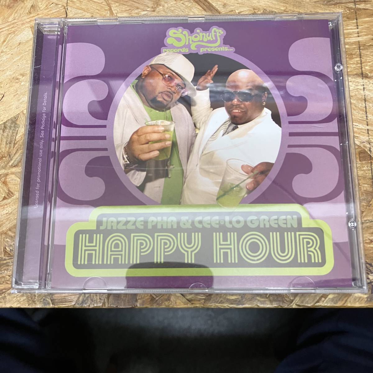 ● HIPHOP,R&B JAZZE PHA & CEE-LO GREEN - HAPPY HOUR INST,シングル CD 中古品_画像1