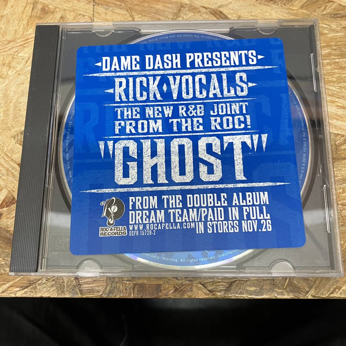 シ● HIPHOP,R&B RICK VOCALS - GHOST INST,シングル,RARE CD 中古品_画像1