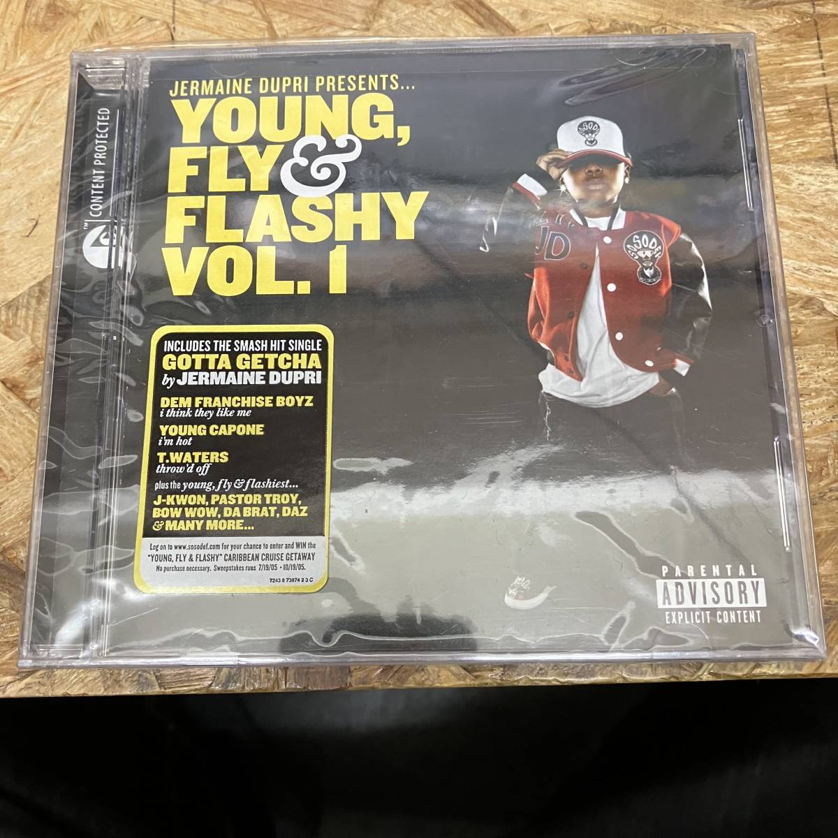 ● HIPHOP,R&B JERMAINE DUPRI - YOUNG FLY & FLASHY VOL.1 アルバム,名作 CD 中古品_画像1