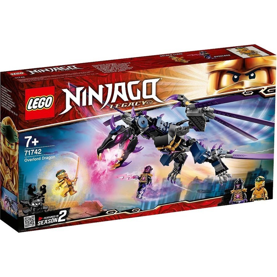 新品未開封 LEGO 71742 レゴ ニンジャゴー 闇の大帝 オーバーロード ドラゴン NINJAGO Legacy Over lord Dragon 忍者 同梱可 送料900円～_商品見本