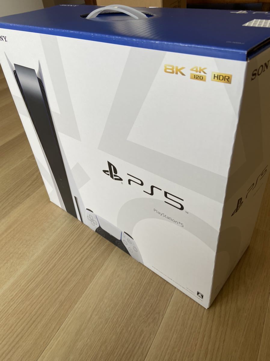 【新品未使用】5月22日購入　プレイステーション5 PlayStation5 本体 ディスクドライブ搭載モデル CFI-1100A01 プレステ5_画像3