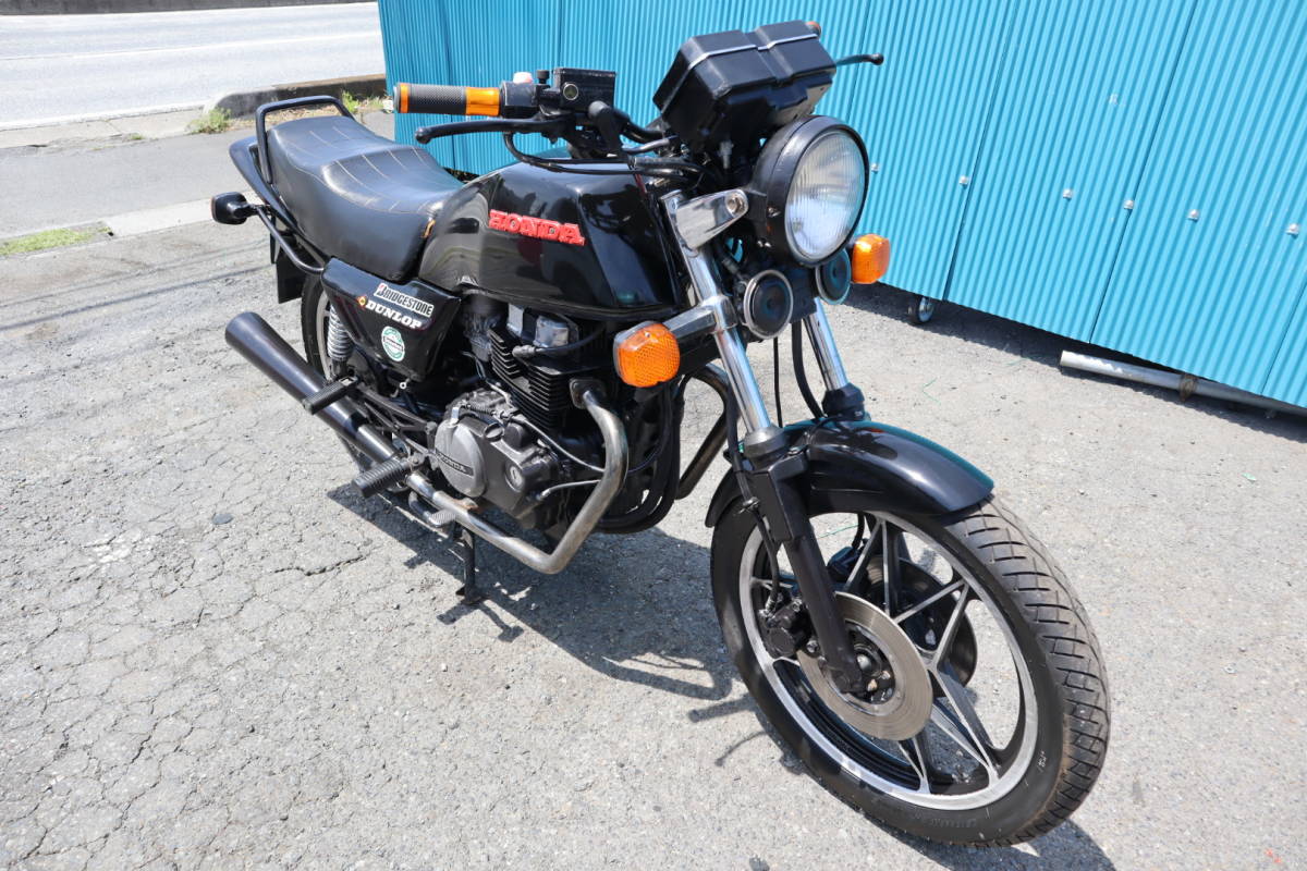 ホンダ HONDA CB450N フォーク(PC14-100249-) 実動車 【動画有】旧車