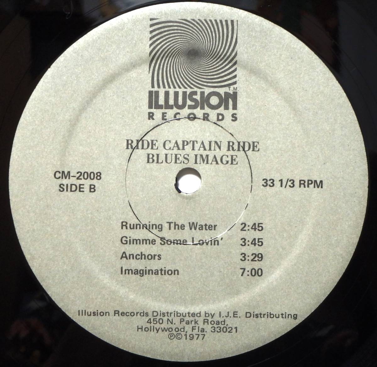 【WB193】BLUES IMAGE 「Ride Captain Ride」, ’77 US Original　★ブルース・ロック/サイケデリック・ロック_画像5