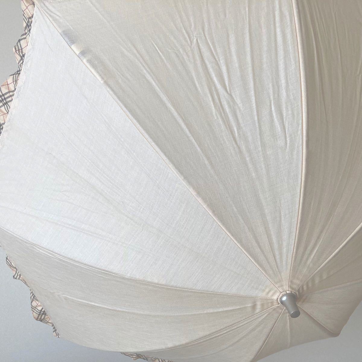 未使用品】 BURBERRY バーバリー 日傘 晴雨兼用 ベージュ|Yahoo 未使用品】 BURBERRY バーバリー 日傘 晴雨兼用 ベージュ|Yahoo