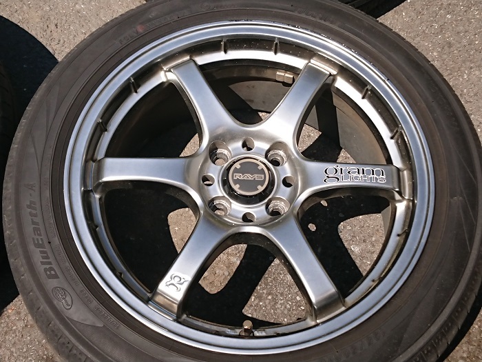 ☆レイズ RAYS グラムライツ 16インチ 4穴 PCD100 195/50R16 品