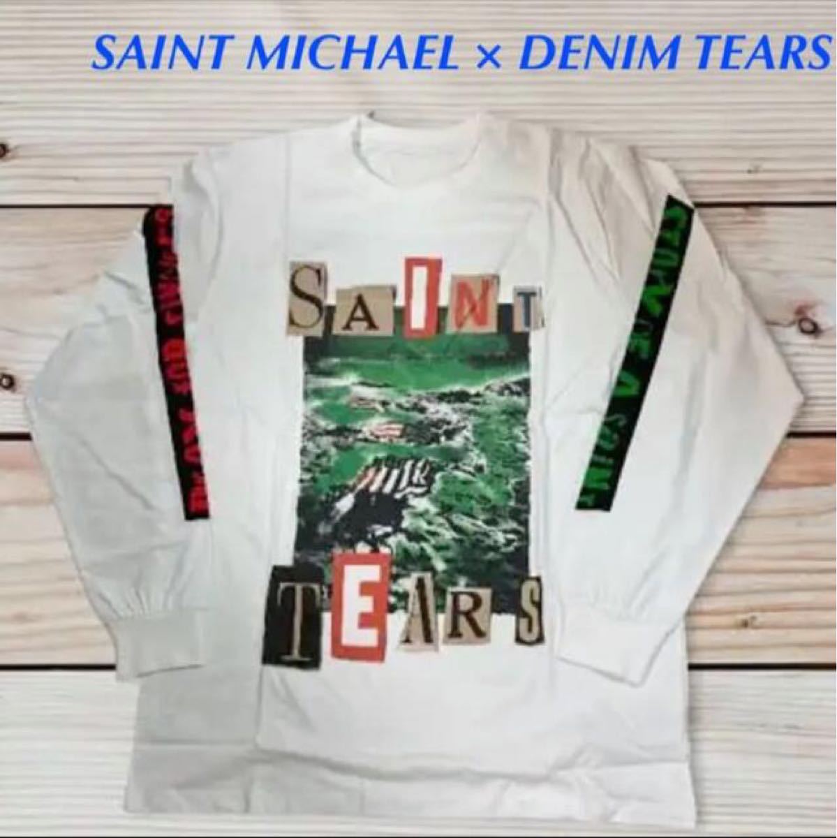 SAINT MICHAEL × DENIM TEARS ロングスリーブTシャツ|Yahoo SAINT MICHAEL × DENIM TEARS ロングスリーブTシャツ|Yahoo