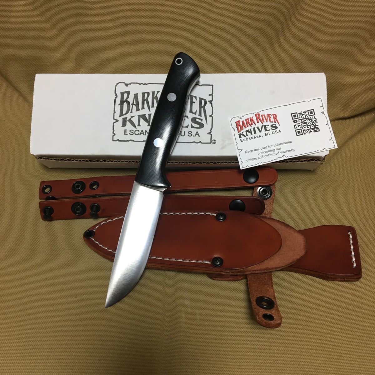 お待たせ! Bark River Bravo-1 CPM-3V FHG ランプレス ブッシュ