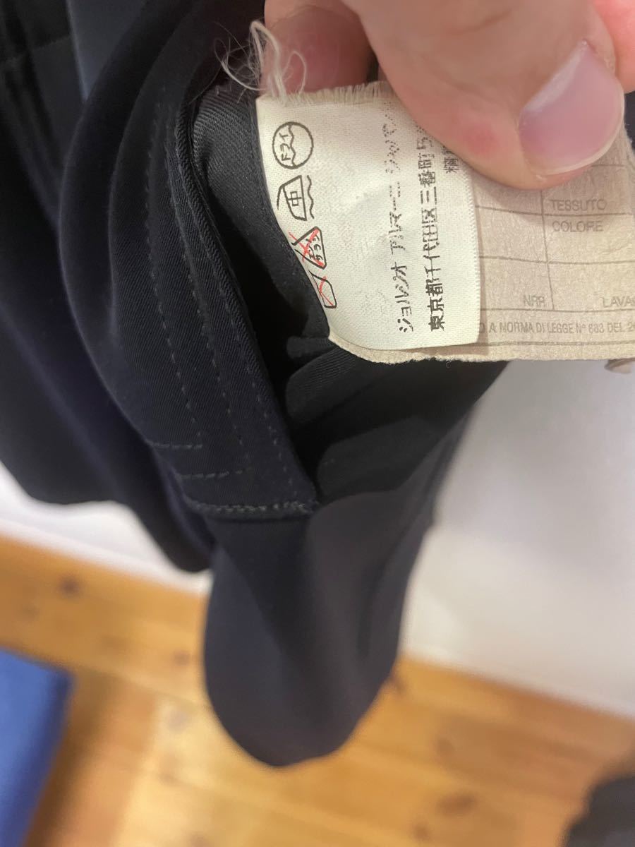 新品エンポリオ・アルマーニ パンツスーツ サイズ46 カラー;濃紺 www ...
