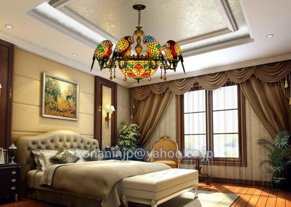  feeling of luxury overflow * high quality stained glass. pendant light gorgeous ceiling lighting stained glass lamp glasswork goods 