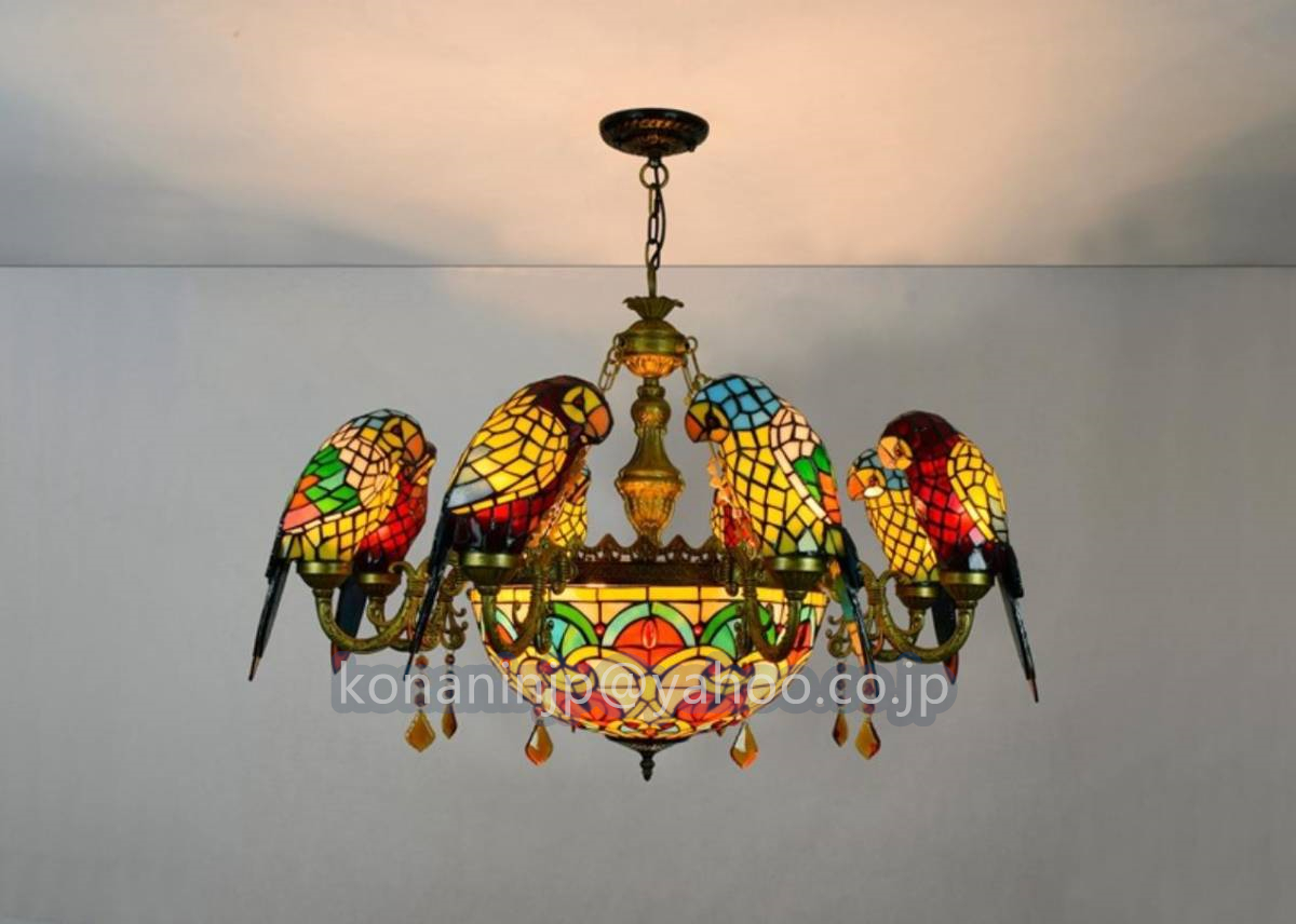  feeling of luxury overflow * high quality stained glass. pendant light gorgeous ceiling lighting stained glass lamp glasswork goods 