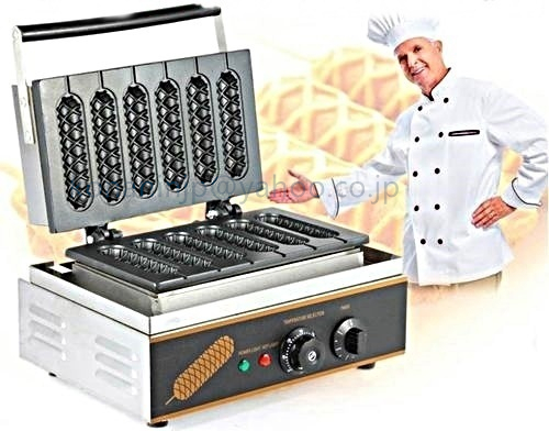 新入荷★実用品★ 業務用 スティックワッフル マシン ワッフルメーカー