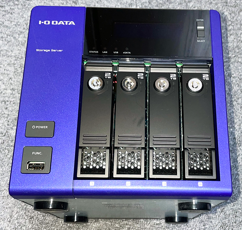 I-O DATA / LAN DISK / HDL-Z4WM8C2 I-O DATA / LAN DISK / HDL-Z4WM8C2