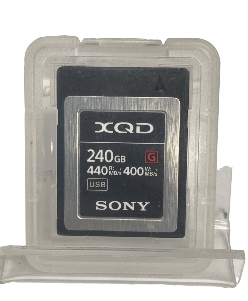 ★【送料無料】ソニー SONY XQDメモリーカード 240GB QD-G240F　4K動画に適した大容量XQDメモリーカード