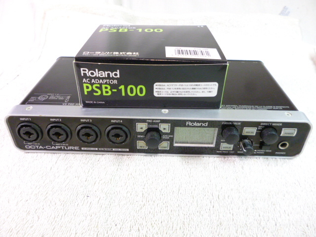 ROLAND UA-1010 OCTA-CAPTURE ANALOG 8x8 DIGITAL 2x2 AC адаптор имеется 