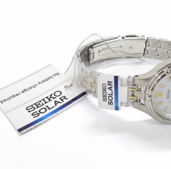 未使用 新品同様 セイコー SEIKO レディース ソーラー 腕時計 SUT017P1 コンビ 逆輸入モデル 的详细信息 One Map by FROM JAPAN为您提供最方便的日本・美国商品代购代拍服务|日本代购 SEIKO 逆輸入 セイコー SSC719P1 SOLAR CHRONOGRAPH Date 100m 防水 メンズ 腕時計 ソーラー クロノグラフ デイト センタークロノ スモール セコンド ウォッチ ブルー 日本製 ムーブ カレンダー
