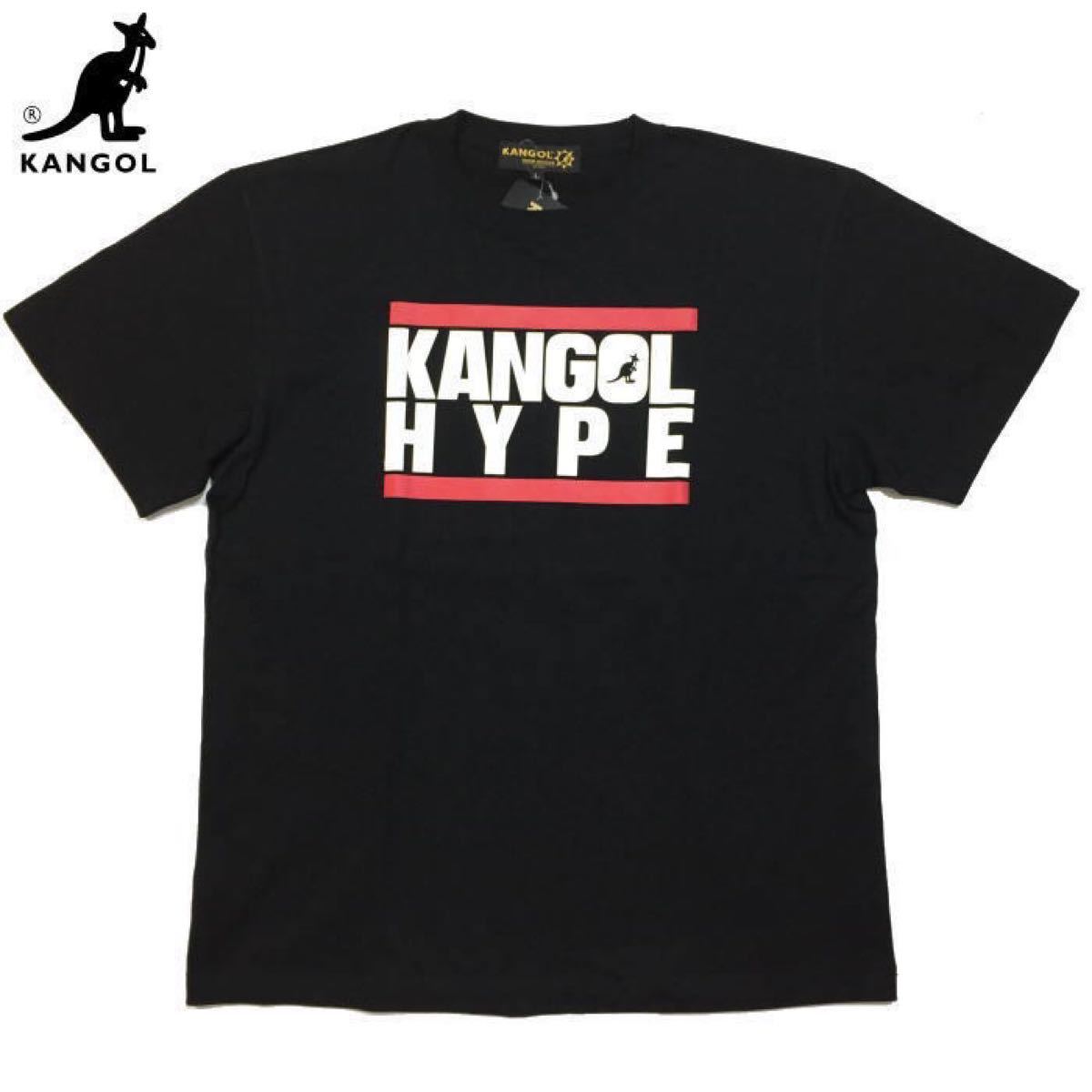 新品 正規 L KANGOL　カンゴール KANGOL HYPE オールドスクール ロゴ デザイン コラボ Ｔシャツ RUNDMC