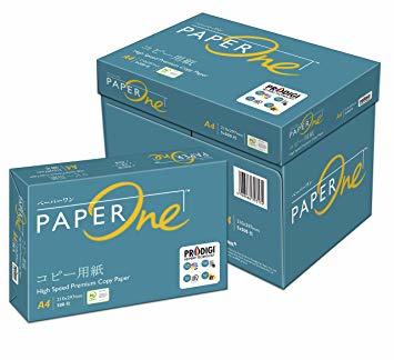 MEA4(500枚×5冊) APRILP3-AK高白色 コピー用紙 PAPER ONE A4 (500枚 5冊)_画像1