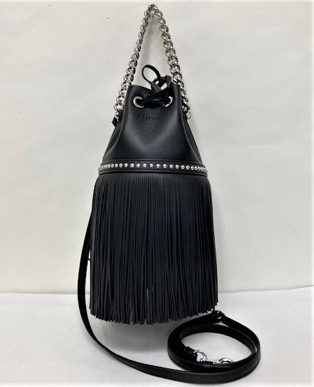 新品未使用 J&M DAVIDSON ミニ フリンジ カーニバル ブラック MINI