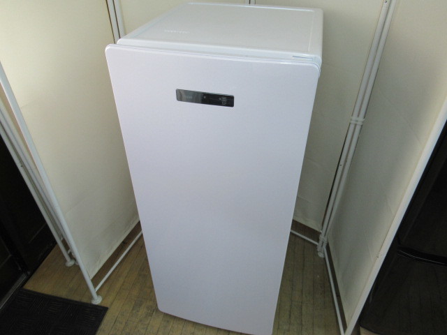 日本製】 お値下げ Haier JF-NUF138B(W) WHITE 1ドア冷凍庫 ハイアール
