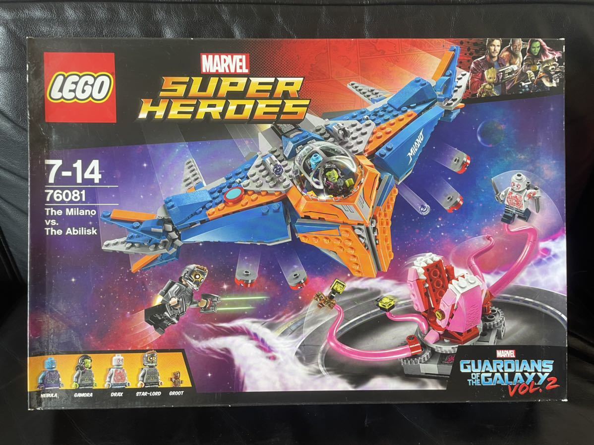 LEGO レゴ 76081マーベルスーパーヒーローズ 宇宙船ミラノvsアビリスク