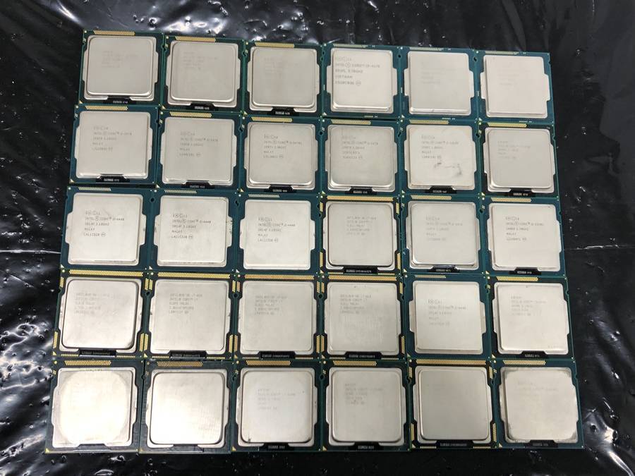intel - CPU 計30枚セット まとめ売り CORE i7-2000 800番台 i5-4000