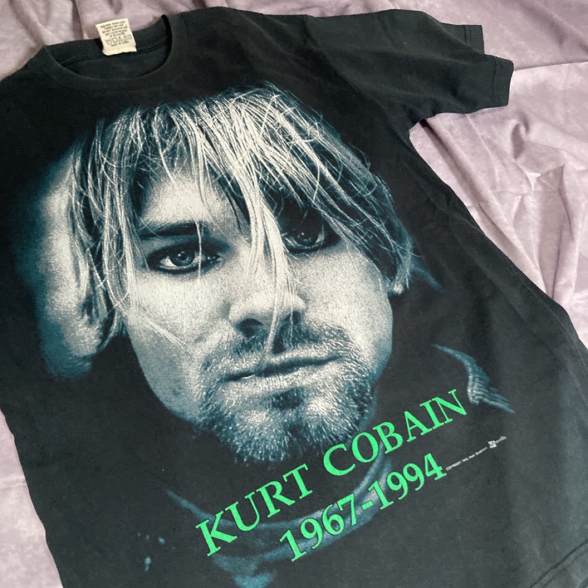 希少 90s kurt cobain カートコバーン ヴィンテージTシャツ XL