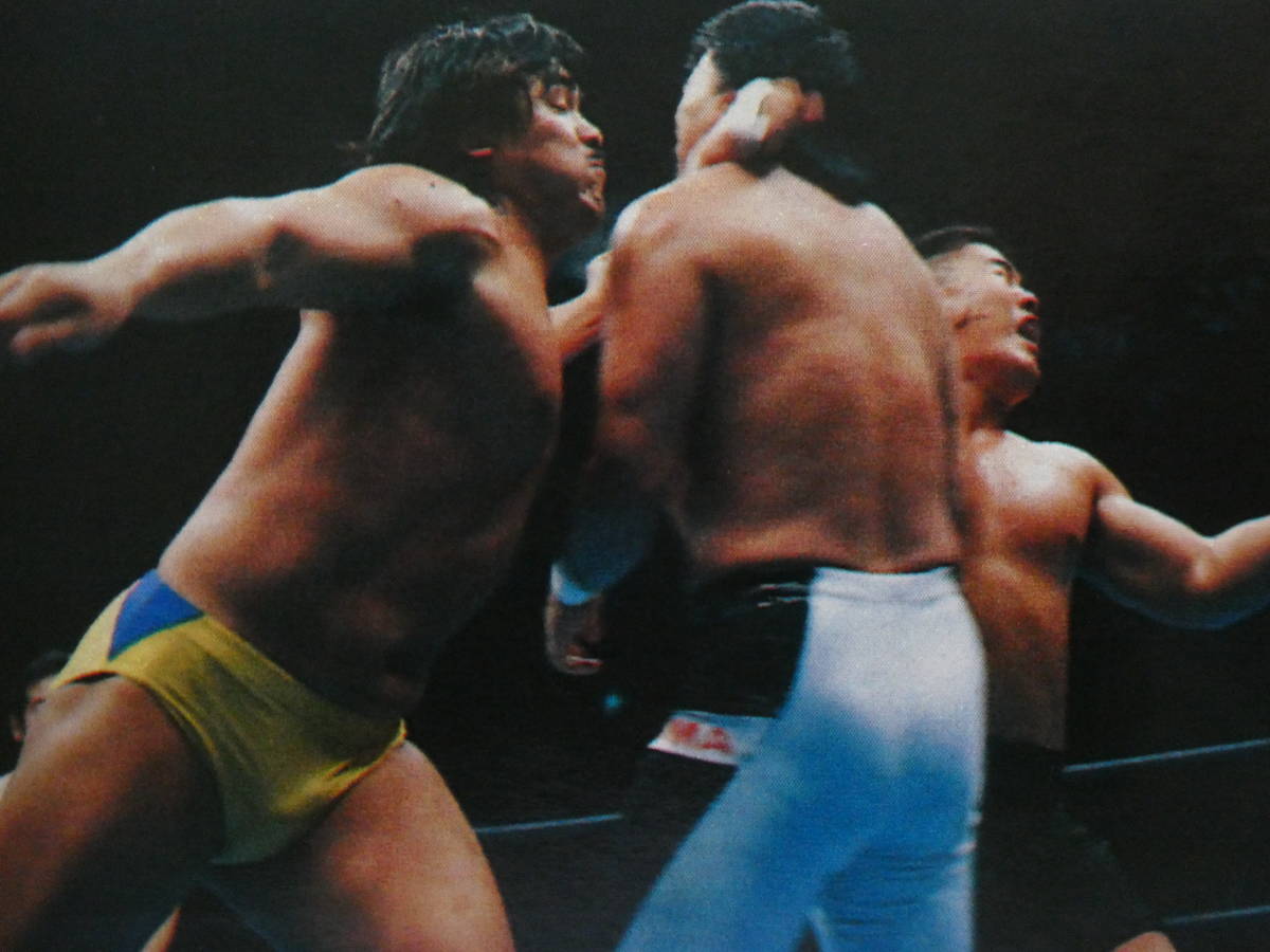 週刊プロレス1990年11月2日号　新日本プロレス武道館大会　長州力VS橋本真也、武藤敬司＆蝶野正洋VS馳浩＆佐々木健介、ライガーVSペガサス_画像6