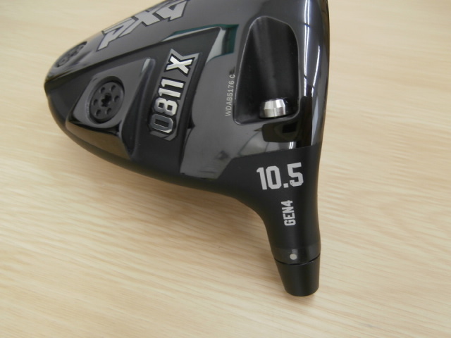 良品、PXG、0811X GEN4、10.5°、ヘッド単品、ヘッドカバーとレンチと