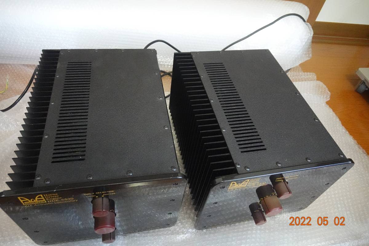 SATRIアンプ　HDE－6530　2台　エール音響ホーンドライバーモノラルパワーアンプ　２台セット【送料無料】_画像4