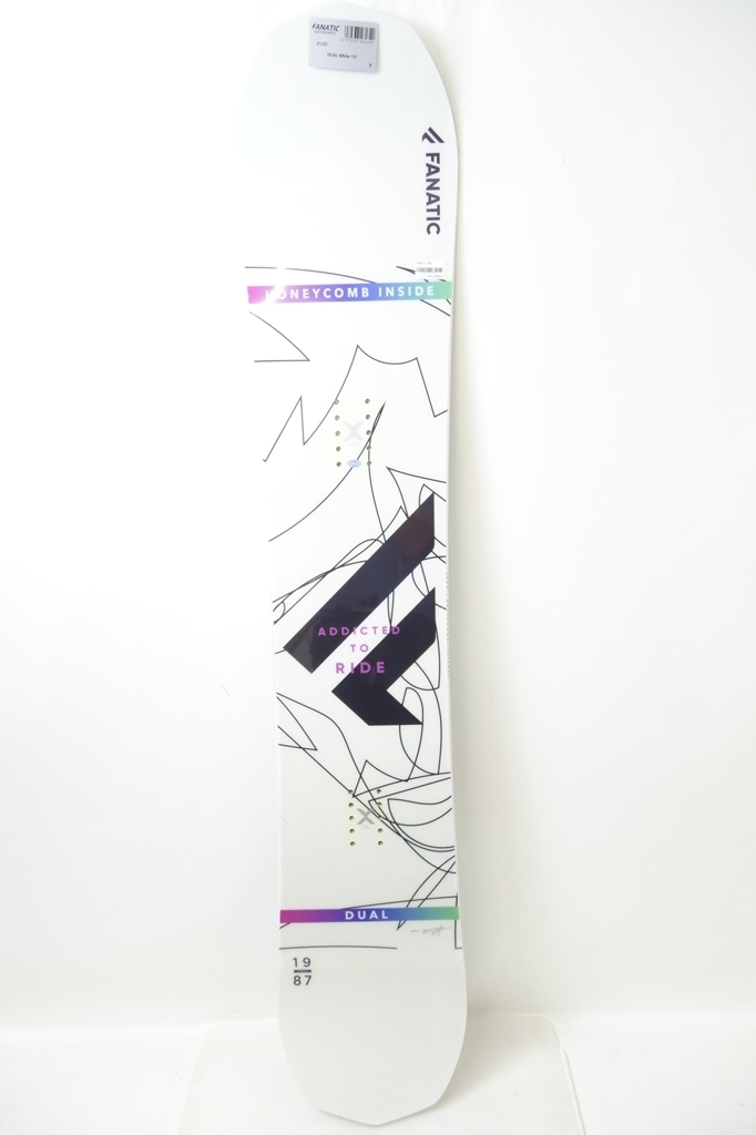 新品 オールラウンド 21/22 FANATIC DUAL WHITE 151cm スノーボード
