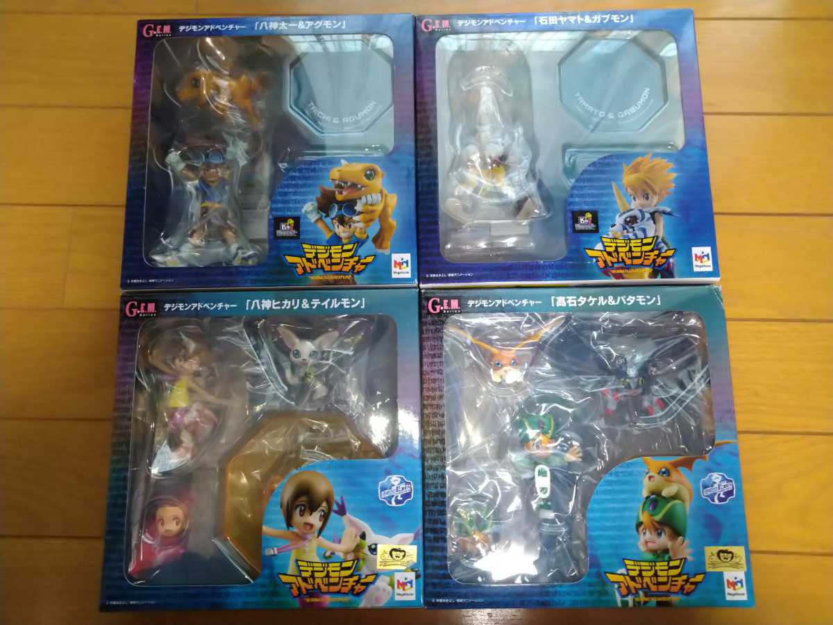 G.E.M.デジモンアドベンチャーシリーズ 選ばれし子供達8種セット www