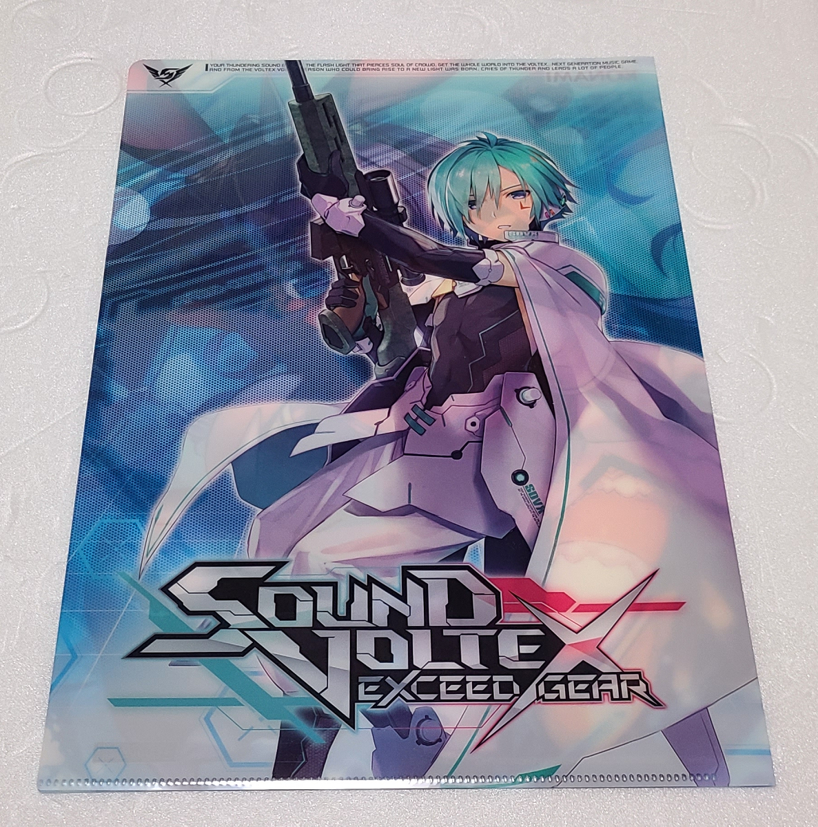 サウンドボルテックス SOUND VOLTEX クリアファイル 嬬武器烈風 サウンドボルテックス SOUND VOLTEX クリアファイル 嬬武器烈風