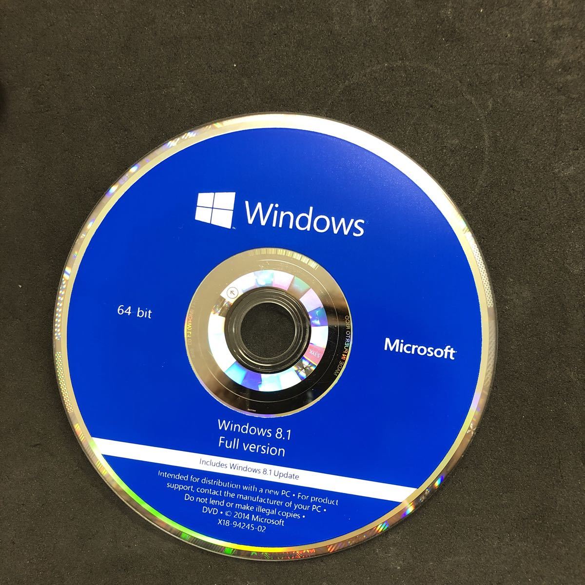 Microsoft Windows8.1 DVD 英語版