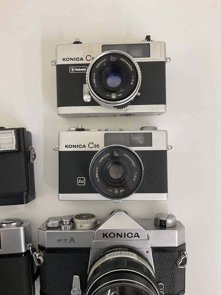 [宅送] 【動作確認済】 KONICA p c0621-7y EF C35 フィルムカメラ